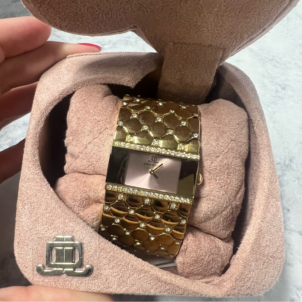 JLO cuff watch